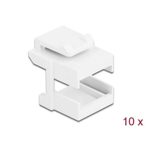 Delock Keystone fedél - Fehér optikai szálas csatlakozó védelem