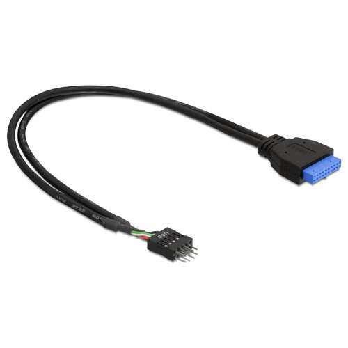 Delock USB 3.0 Pin Header Nőstény - USB 2.0 Pin Header Hím Kábel - USB átalakító