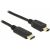Kabel USB Type-C do Mini-B Delock, 0,5 m, czarny