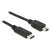 Kabel Delock USB Type-C do USB 2.0 Mini-B, 0,5 m, czarny