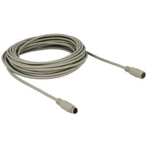 Delock 10m PS/2 удължителен кабел, мъжки към женски - Delock