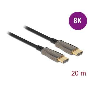 Delock Активен оптичен HDMI кабел 8K 60Hz 20m за видео и аудио с висока разделителна способност - Delock
