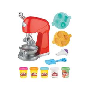 Zestaw do zabawy Play-Doh Kitchen Creations Magical Mixer, czerwony mikser stojący, pojemniki Play-Doh, kształty ciasteczek i ciast, 284g - Hasbro