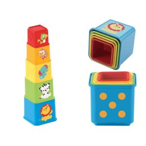 Felfedező állatos kockák - Fisher Price
