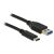 Delock USB 3.1 Gen 2 A na USB-C kábel