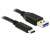 Kabel Delock USB-C do USB-A, 10 Gbps, 1 metr, czarny
