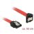 Delock 6 Gb/s SATA cable with straight connector &gt; for downward SATA connection 106257279