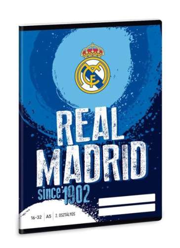 A/5 liniertes Übungsheft 16-32 (2. Klasse) - Real Madrid #blau 31524158