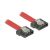 Delock kábel SATA FLEXI 6 Gb/s 30 cm vörös fém 75379857