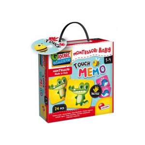Lisciani Montessori Baby Touch Memória Játék - 24 Kártya