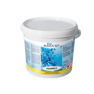 3kg bucket of Aquamulti slow dissolving chlorine tablets for swimming pools - Pool and Beach Toy