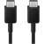 Kábel Samsung USB-C na USB-C, čierny, 1,8m