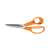 Fiskars Classic kitchen shears, 18 cm, orange handles