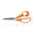 Fiskars Classic kitchen shears, 18 cm, orange handles