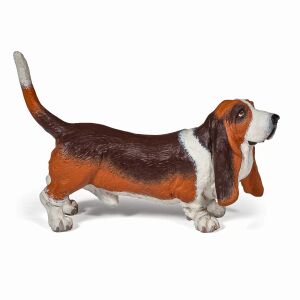 Figúrka Papo Basset Hound - Realistická hračka pre zvieratá - Papo