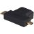Akyga HDMI - mini HDMI micro HDMI átalakító