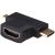 Akyga 3 az 1-ben HDMI Adapter: HDMI - miniHDMI és microHDMI