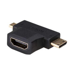 Akyga 3 az 1-ben HDMI Adapter: HDMI - miniHDMI és microHDMI - Rebeltec