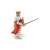 Side view of King Arthur figure, Papo King Arthur 39950, knight figure, medieval figure, toy figure, plastic figure, hand painted figure