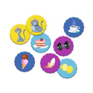 Trefl Gyerekek ABC-je: Ellentétek educational game for kids ages 2-3, game pieces - Memory Game