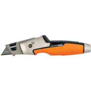 Fiskars Pro CarbonMax Malermesser, Universalmesser mit austauschbarer Klinge - Tapetenschneider