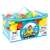 Bestway 100 pack of 6.5cm colorful plastic balls in a zippered bag