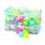 Bestway 100 pack of 6.5cm colorful plastic balls in a zippered bag