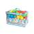 Bestway 100 pack of 6.5cm colorful plastic balls in a zippered bag