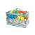 Bestway 100 pack of 6.5cm colorful plastic balls in a zippered bag