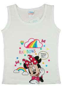 Disney lány Trikó - Minnie Mouse #fehér - 74-es méret 31524652 "Minnie"  Gyerek trikók, atléták