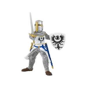 Weißer Ritter mit Schwert