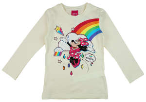 Disney lány Hosszú ujjú Póló - Minnie Mouse #fehér - 92-es méret 31524831 Gyerek hosszú ujjú póló - 2 - 3 év