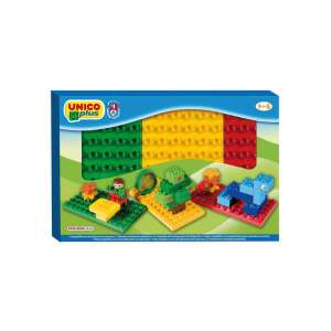 Unico Plus Bausteine Set, 3 Stück, kompatibel mit anderen Marken, für Kinder von 1 bis 5 Jahren - Unico