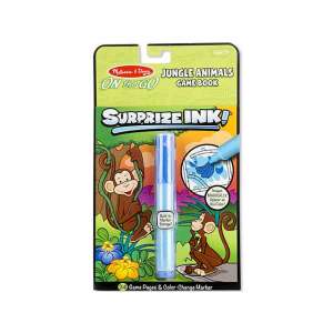 Melissa & Doug On the Go Dżungla Zwierzęta Książka do Gry z Niespodzianką Atramentem - Filctoll
