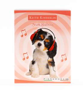 Zápisník Pigna A/5 Keith Kimberlin Square Grid - Pes