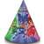 PJ Masks party hat, 6 pack, birthday party supplies, kids party hats, cone shaped hats, paper hats