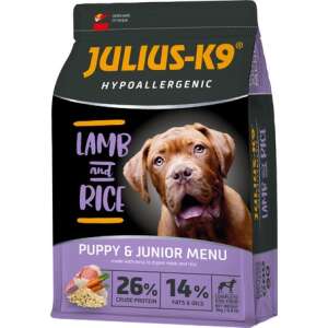 Julius-K9 Hypoallergenic Puppy & Junior Lamb & Rice 3 kg 50595580 Kutyaeledelek