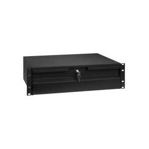 Stalflex rack szekrény fiók 3U 19" fekete (RD19-3U-B) (RD19-3U-B) (RD19-3U-B) 57818118 - Accesorii pentru dulapuri Rack