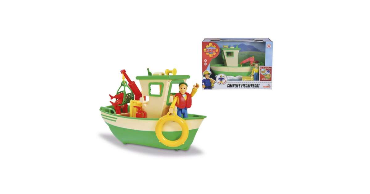 Fireman Sam Charlie's Fishing Boat