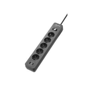 APC PME5U2B-GR SURGE PROTECTOR fekete túlfeszültségvédő 99149121