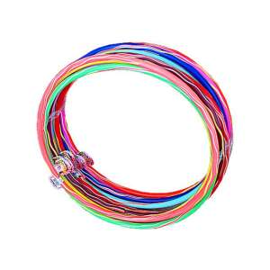 Cerc hula hoop din plastic colorat, 85 cm, jucărie pentru copii, echipament de exerciții - Cercuri Hula hoops