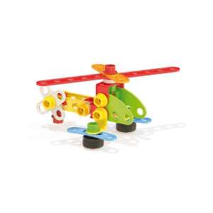 Set de construcție Quercetti Techno Jumbo, model de elicopter, jucărie de construcție pentru copii - Quercetti Jocuri de constructie - Lego