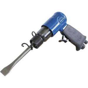 SCHEPPACH pneumatic chisel hammer, blue and black, with chisel attachment - Scheppach Chisel sand Demolition Hammer