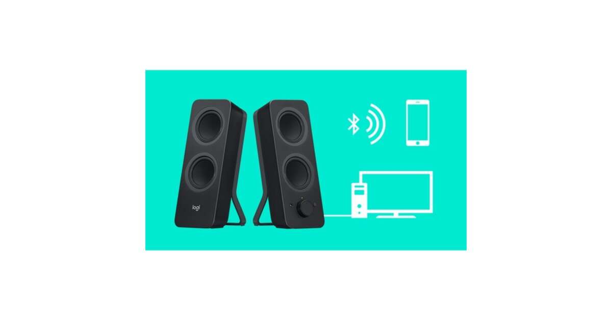 Computer Speaker Logitech Z207 Stereo s With Bluetooth 10W