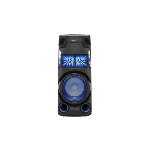 Audio systém Sony MHC-V43D Bluetooth, čierny, pohľad spredu