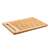 Fiskars Functional Form bamboo bread cutting board, angled view