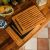 Fiskars Bamboo Cutting Board Set on kitchen counter