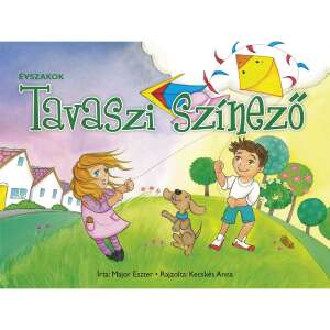 Napraforgó - Évszakok Tavaszi Színező - Leporello - 8 oldal