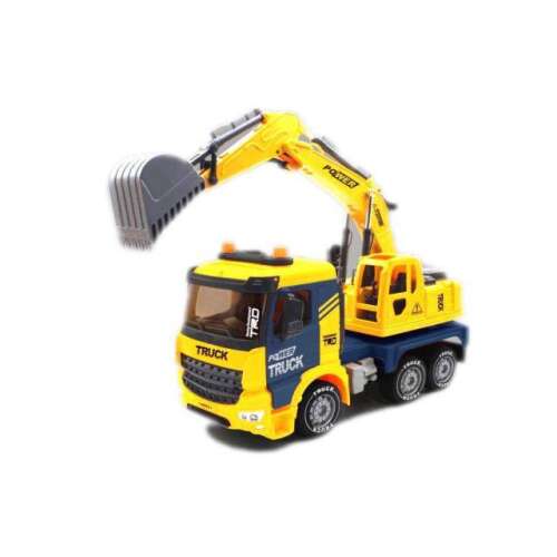 Power Truck markolódarus teherautó fénnyel és hanggal, 40cm - MK Toys
