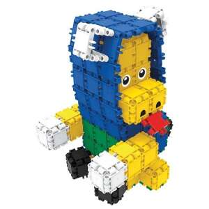 CLICS Bauen und Spielen! 10-in-1-Bauspielzeug, Hund Figur - Plastikbausteine